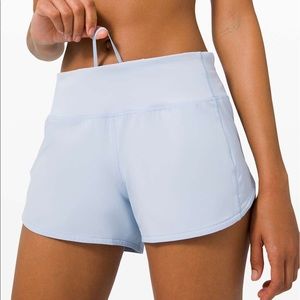 Lululemon speed up short 4” in daydream. Size 6